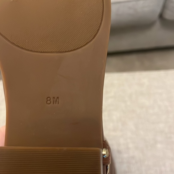 Michael kors leather boots. Never worn. Excellent condition. - Picture 4 of 5